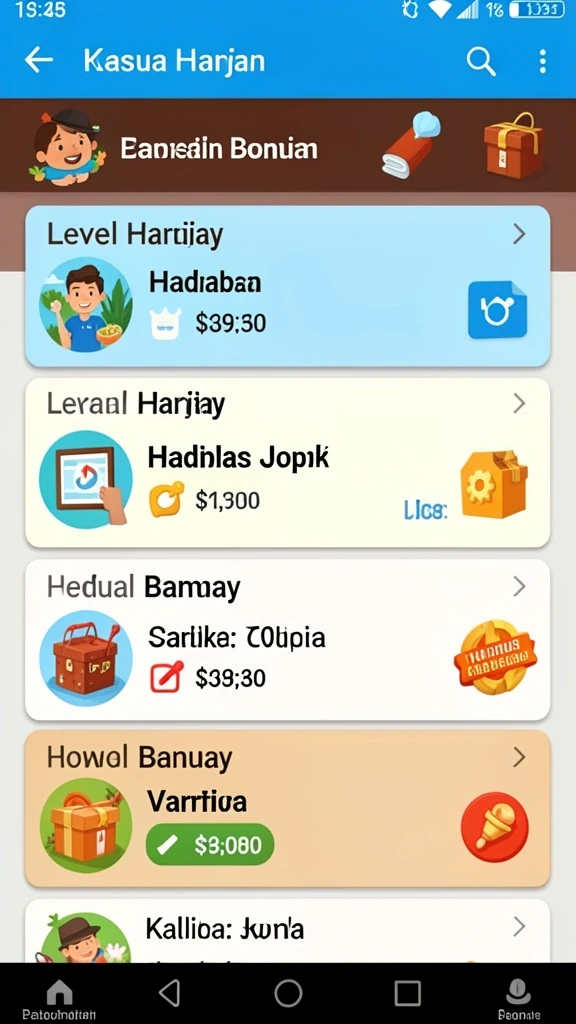 f32 - Tantangan seru yang ditawarkan di setiap level.