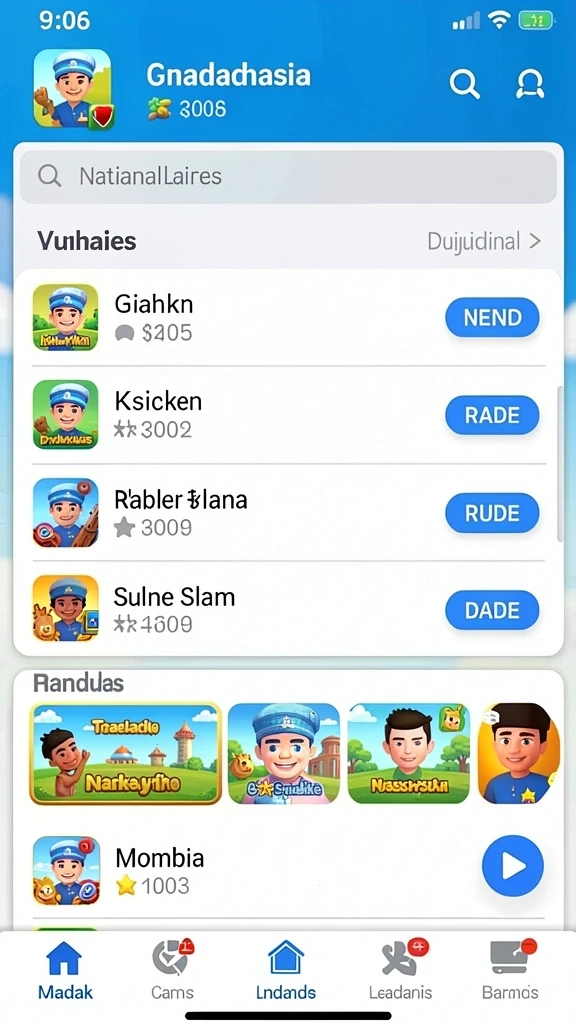 idnseru - Screenshot saat bermain multiplayer dengan teman.