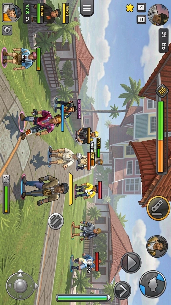 n9turbo - Screenshot 3: Balapan malam dengan efek cahaya yang dramatis.