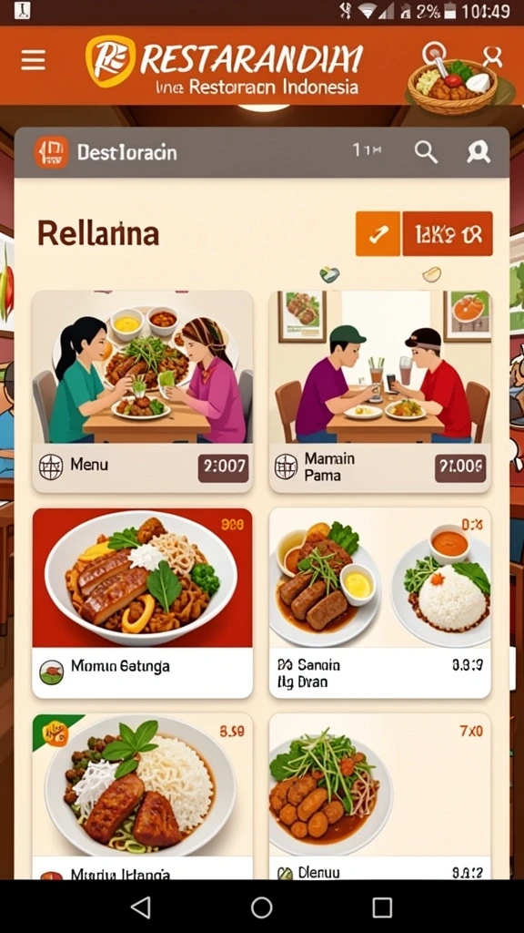 sapitoto - Tampilan antarmuka SAPITOTO yang modern dan user-friendly.